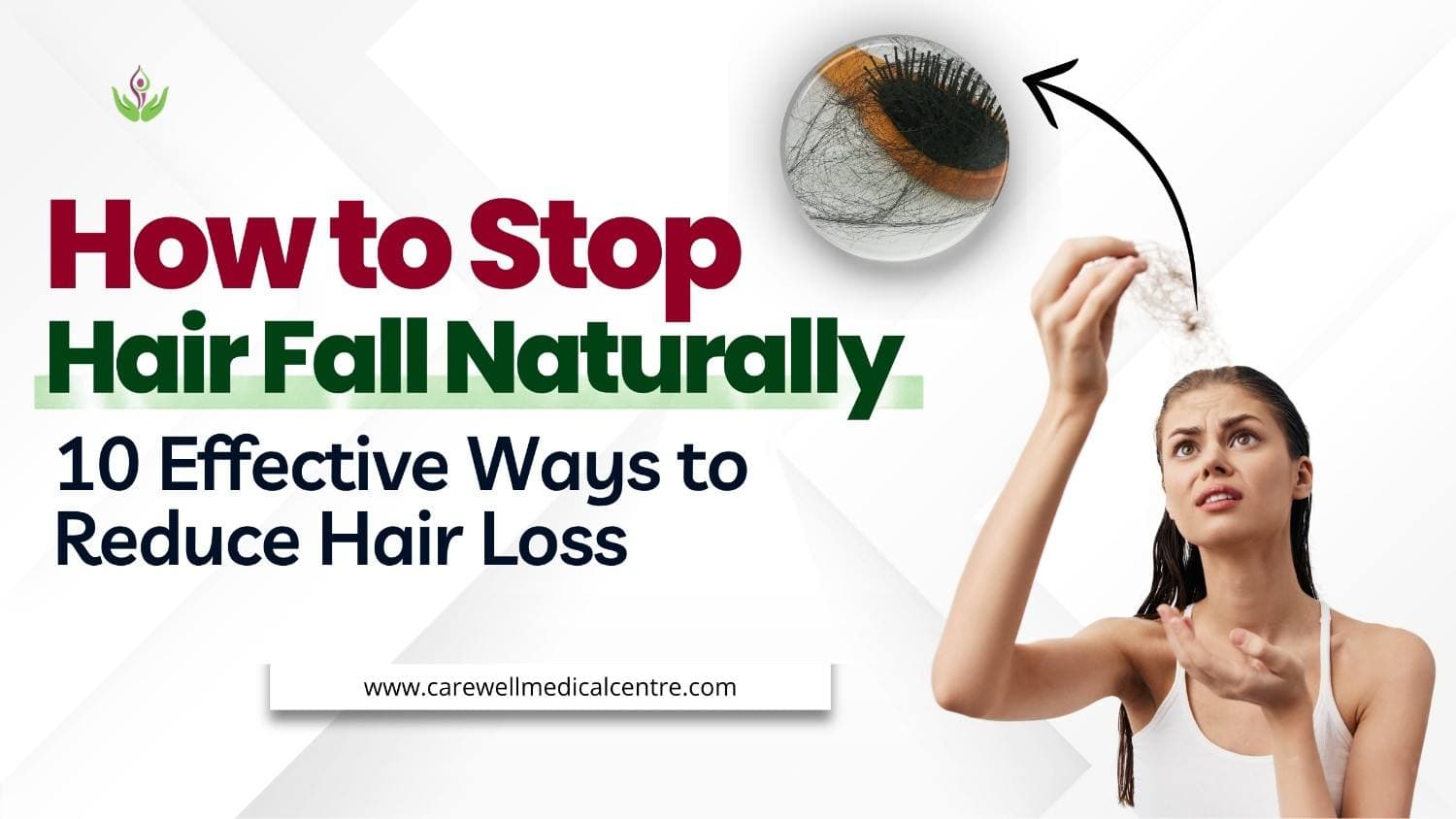 How to stop hair fall naturally with 10 effective ways to reduce hair loss