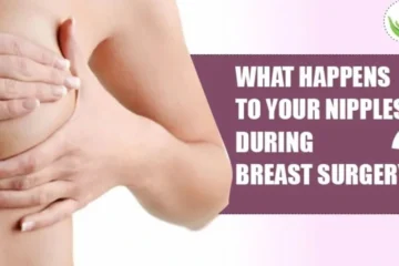 Nipples reshaping during breast reduction surgery, showcasing changes and recovery process.