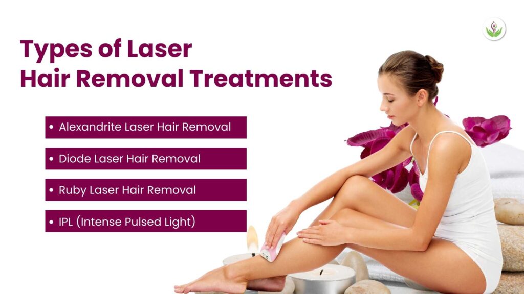 Types Of Laser Hair Removal Treatments