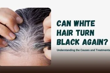 Can White Hair Turn Black Again