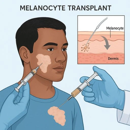 melanocyte transplant photo