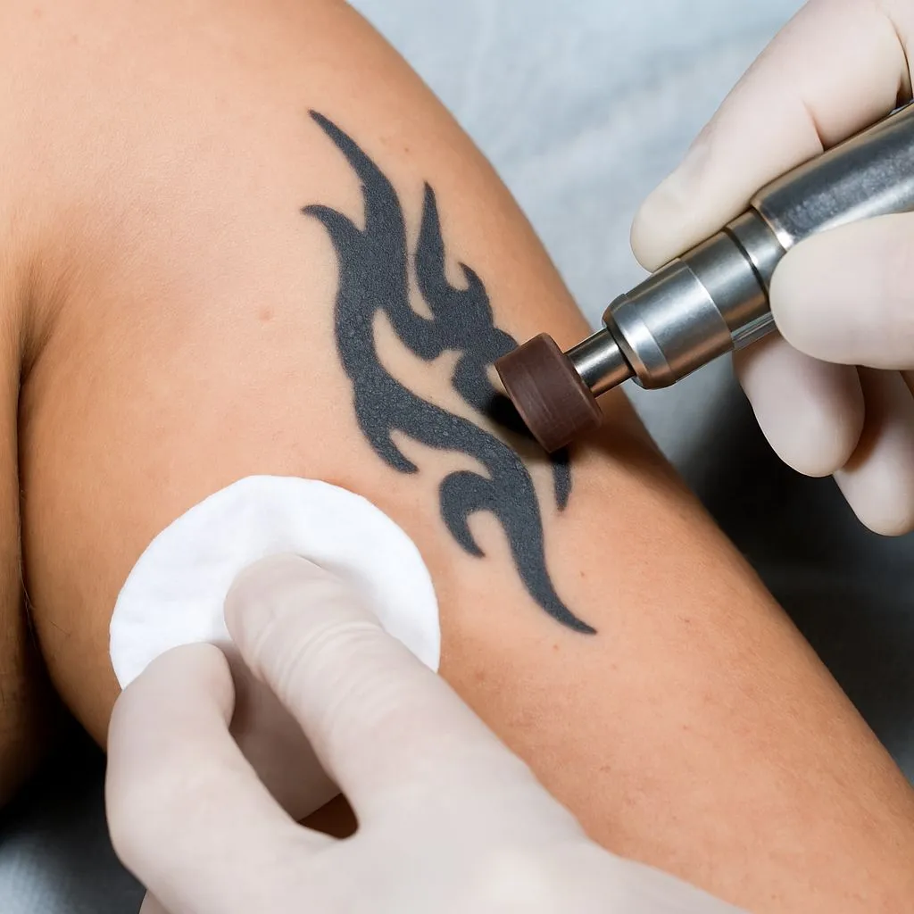 Dermabrasion Tattoo Removal