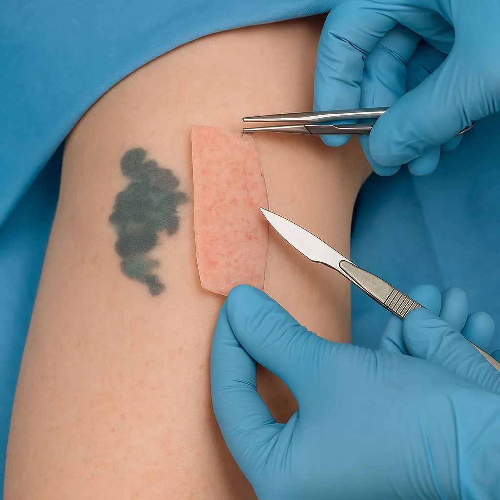 Skin Grafting for Tattoo removal