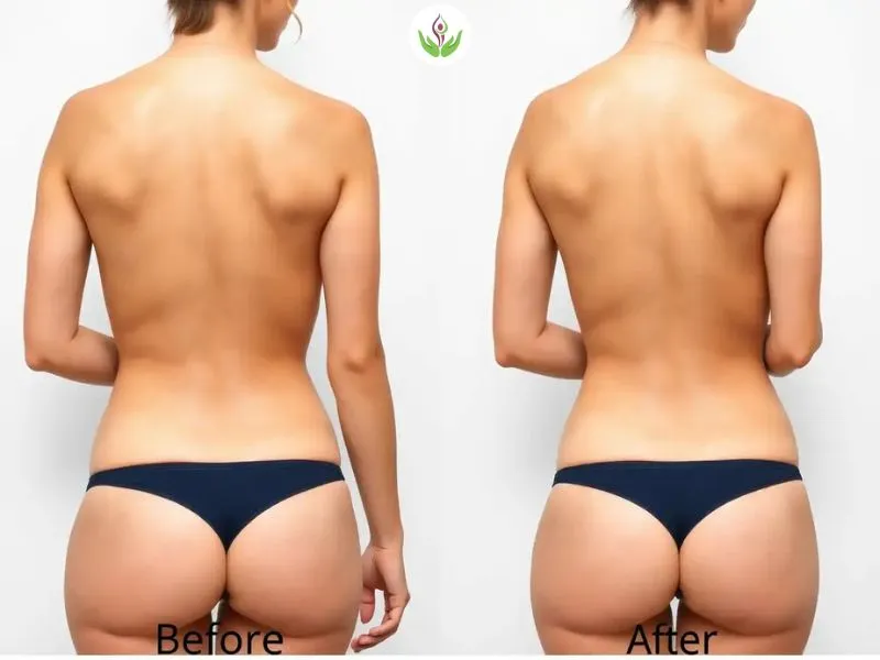 Back Liposuction Before and After Result Image