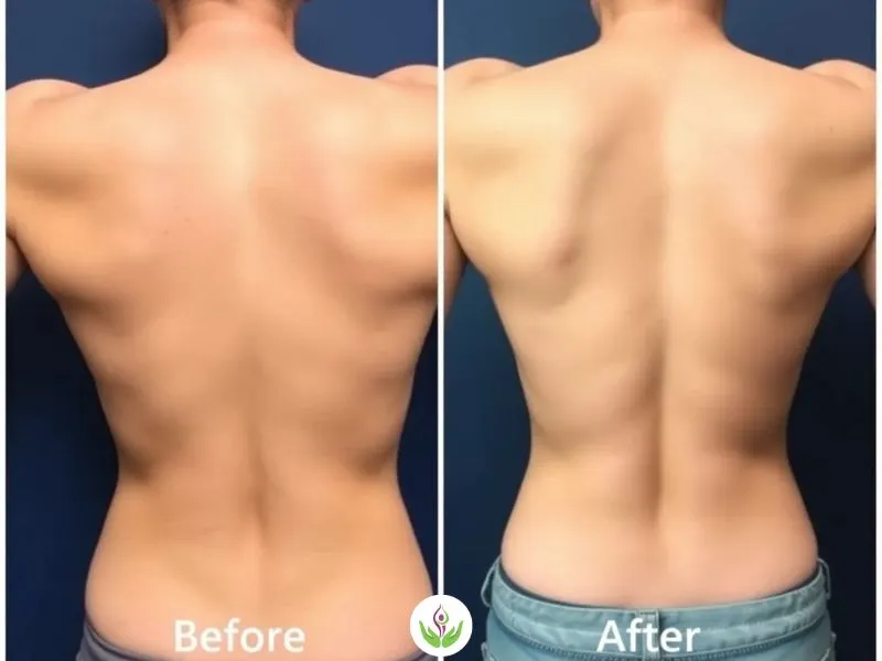 Back Liposuction Before and After Results photo
