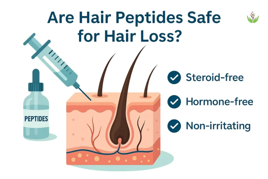 Are hair peptides safe for hair loss treatment