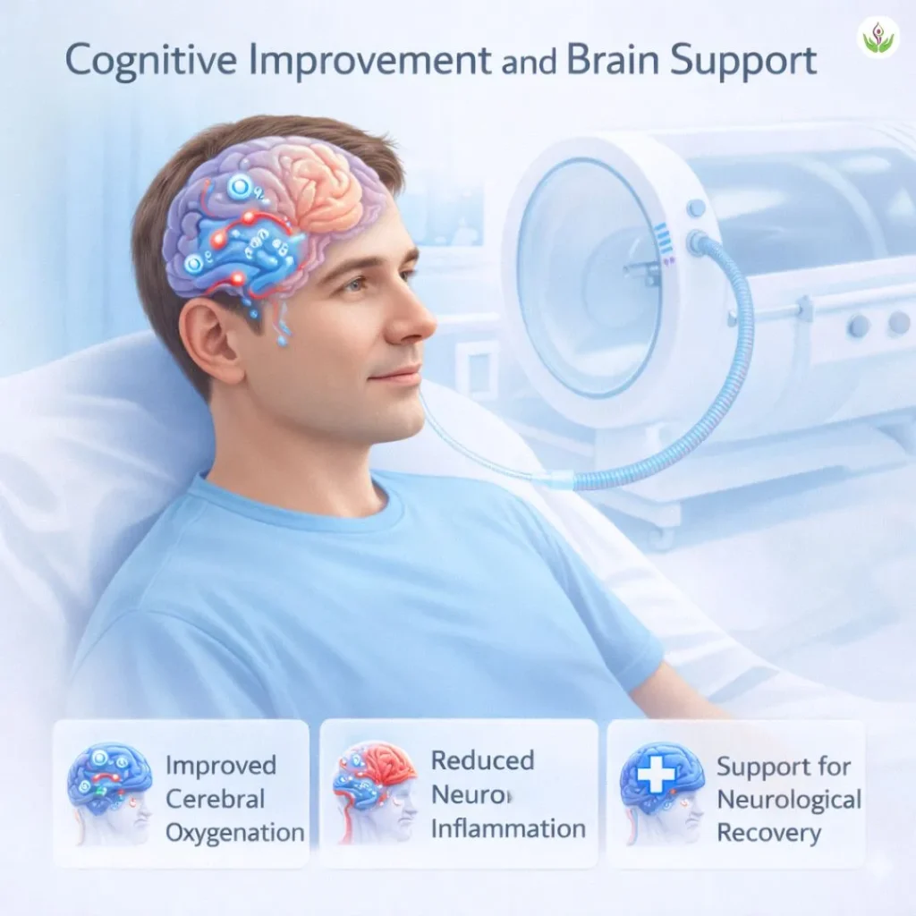 Cognitive improvement and brain support with hyperbaric oxygen therapy