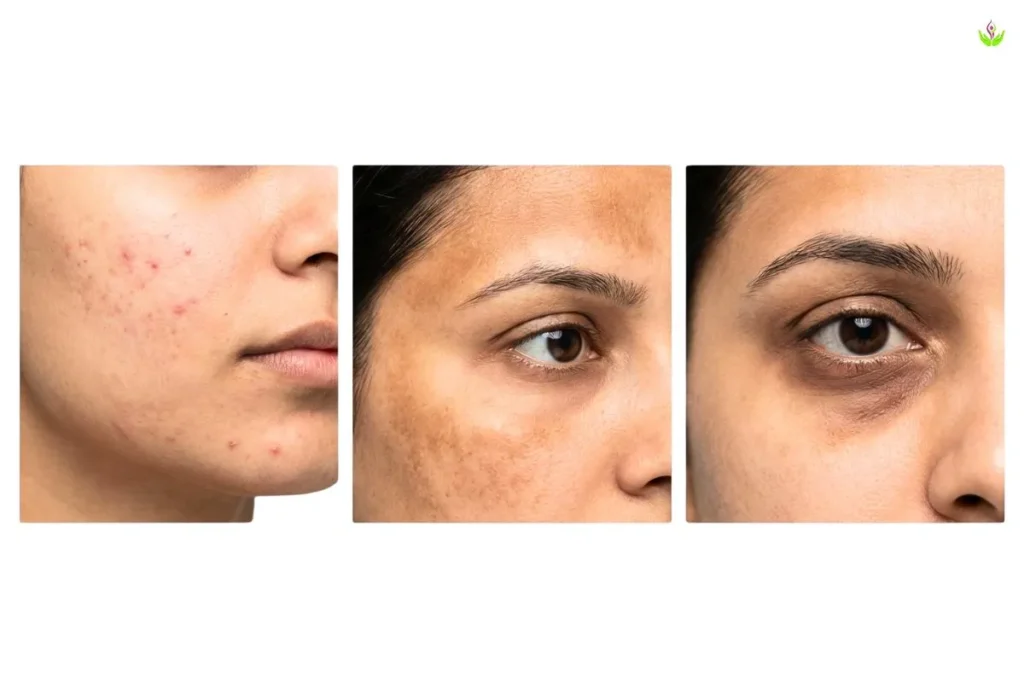 Skin and face treatments for bridal glow