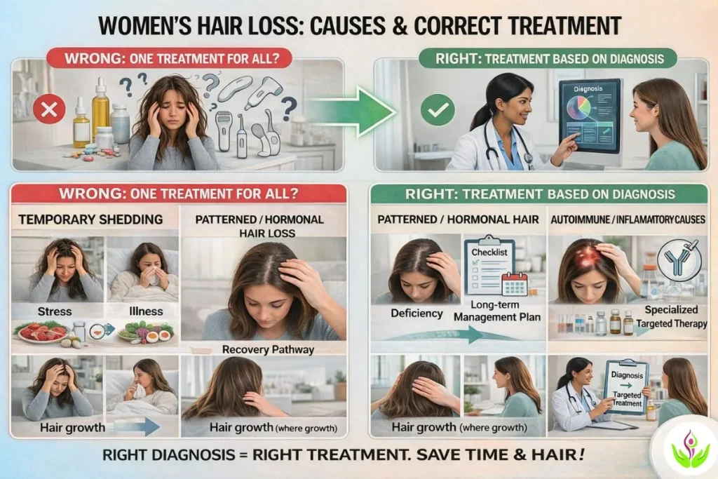 female-hair-loss-correct-diagnosis-treatment