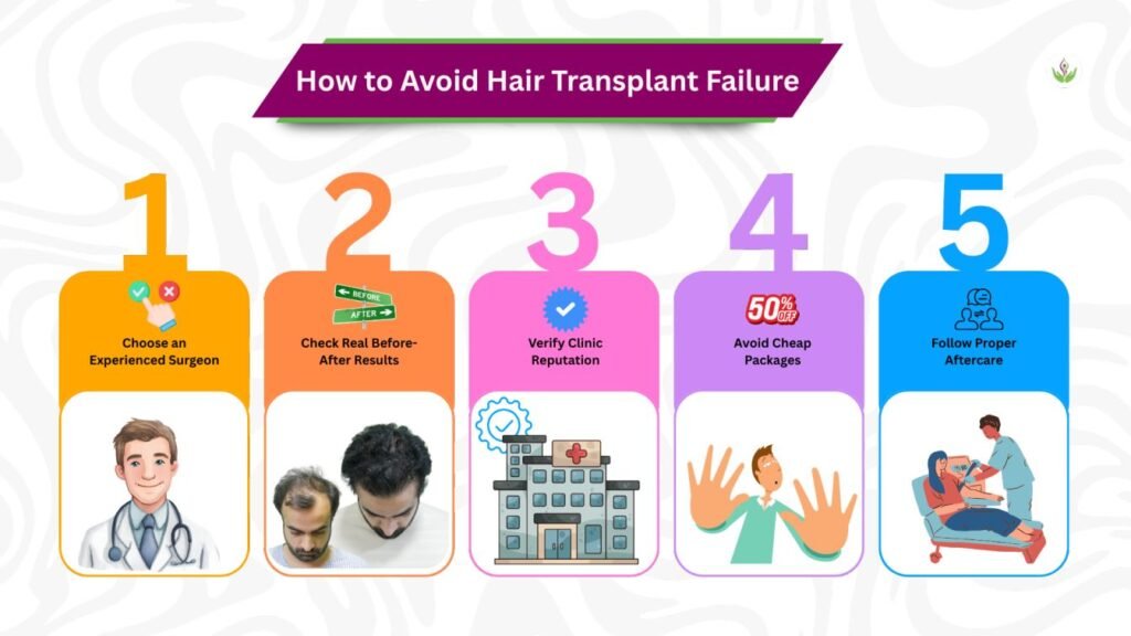 How to Avoid Hair Transplant Failure