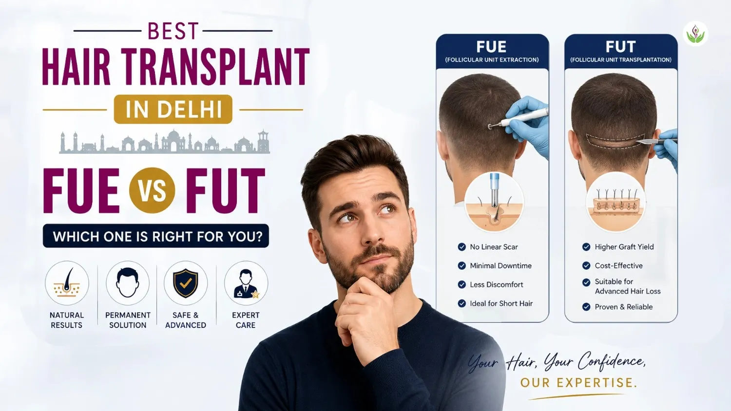 Best hair transplant in delhi