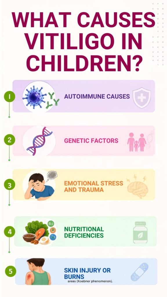What Causes Vitiligo in Children