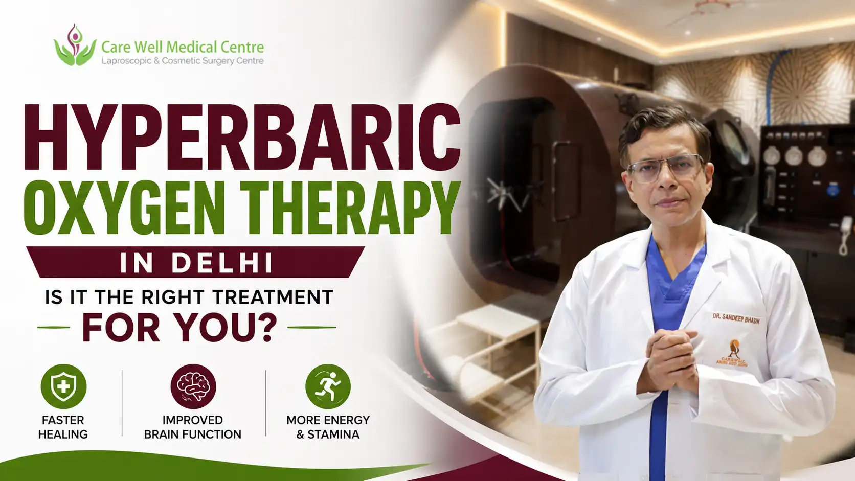 Hyperbaric Oxygen Therapy in Delhi Is It the Right Treatment for You