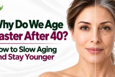 Why Do We Age Faster After 40